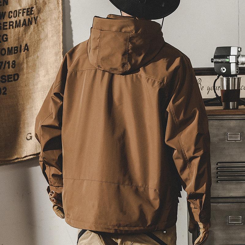 Jay Leno American Classic Retro Tooling Jacket Мужская куртка Мужская трендовая куртка Mountain Outdoor Coffee