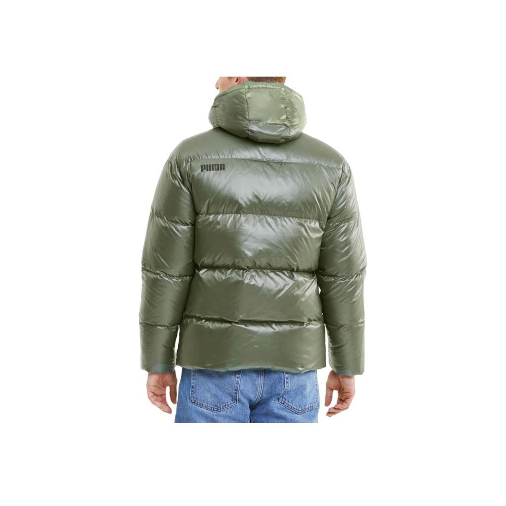 Puma Куртка с капюшоном Volume Down Мужская Верхняя одежда Зеленый 585408-64