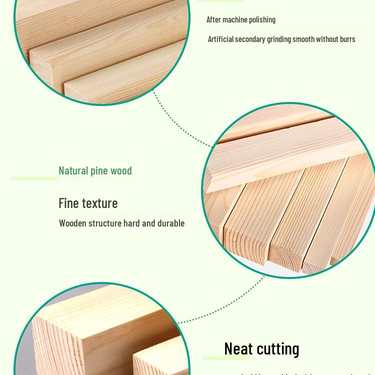 Полосы из массива сосны - Ручная работа, сделай сам, квадратные планки для декора и зонирования