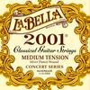 La Bella Classical Guitar Strings 2001 Classical Medium Tension Medium,