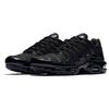 Nike Мужские кроссовки Air Max Plus Triple Black Черно-Черные 604133-050