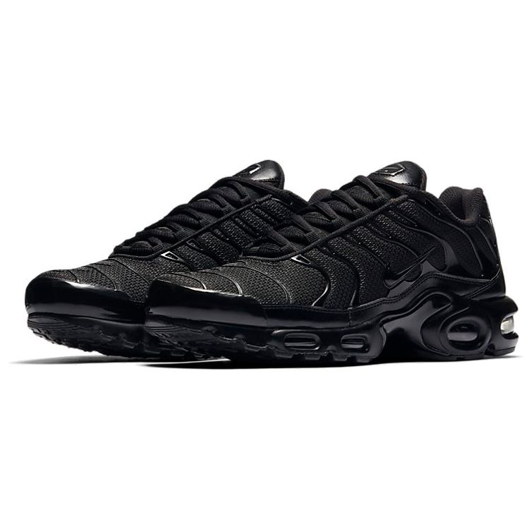 Nike Мужские кроссовки Air Max Plus Triple Black Черно-Черные 604133-050