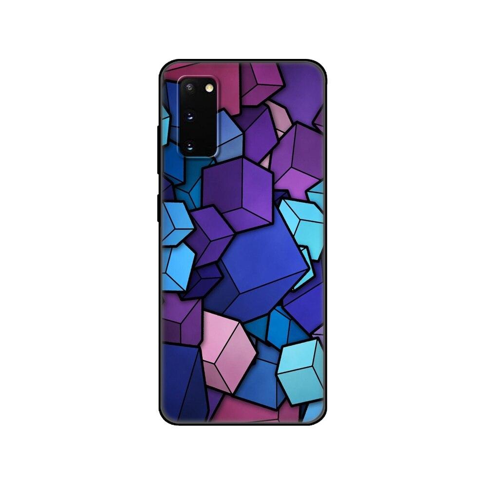 Чехол для Samsung Galaxy S20, чехол для Samsung S20 PLUS S20 Ultra S20 FE, силиконовый чехол из ТПУ, чехлы для телефонов GalaxyS20 S 20 + черный чехол из ТПУ