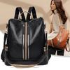 New Casual Travel Women's Backpack Retro Soft Leather High Women's Backpack Large Capacity Single-shoulder Backpack