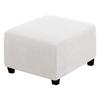 Square Elastic Step Cover Thickened Full Cover Square Low Stool Cover Household Sofa Step Stool Protection Cover