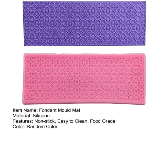 Форма для отделки торта, антипригарная форма для выпечки, антидеформированная форма для литья по краям сахара, тиснение, подушечка, полезная антидеформированная подставка для самостоятельного изготовления