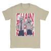 Chainsaw Man Anime T-Shirt Men Women Power Higashiyama Kobeni Cotton Tee Shirt Round Neck Short Sleeve T Shirt Printed Clothing