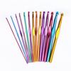 Grips DIY Yarn Metal Handle Crochet Hook Set Sewing Needles Weave Accessaries Knitting Needles