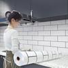 Кухонная плита Маслостойкая наклейка Водонепроницаемые термостойкие обои Кухонное украшение Самоклеящаяся контактная бумага