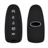 Силиконовый чехол для дистанционного ключа с 5 кнопками для Ford Edge Escape Expedition Explorer Focus Taurus Flex C-MAX, брелок, защитный чехол