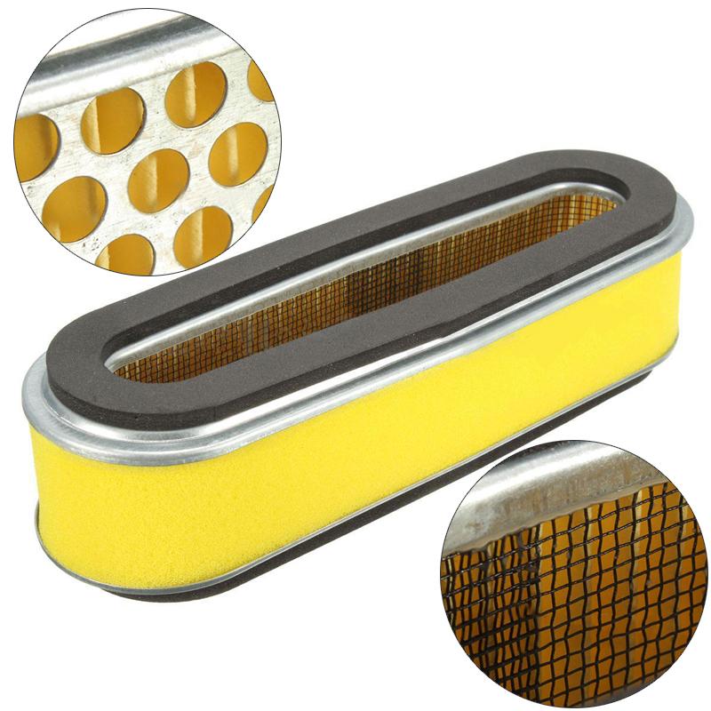 Oval Lawnmower Air Filter And Sponge For Honda GV150 HR194 HR195 HR214 HRA214