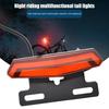 Ebike Turn Signal Rear Light Brake Include 24-48V E-Bike Tail Light with Horn Headlight Switch For Electric Bike Scooter Lamp