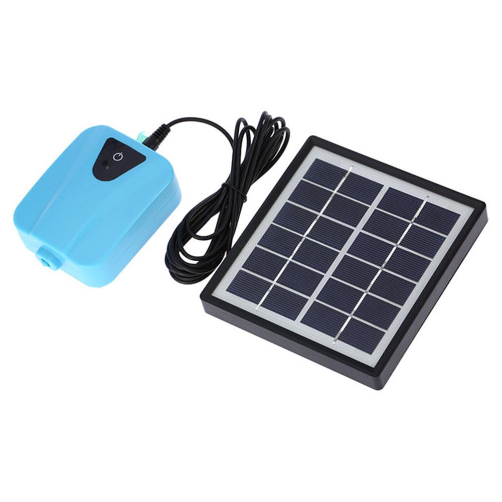 Solar Powered Oxygenator Water Oxygen Pump Pond Aerator Aquarium Airpump