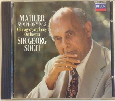CD МАЛЕР, СОЛТИ; CSO - Симфония 5 4143212 Decca 1984 Германия Классика Б/У