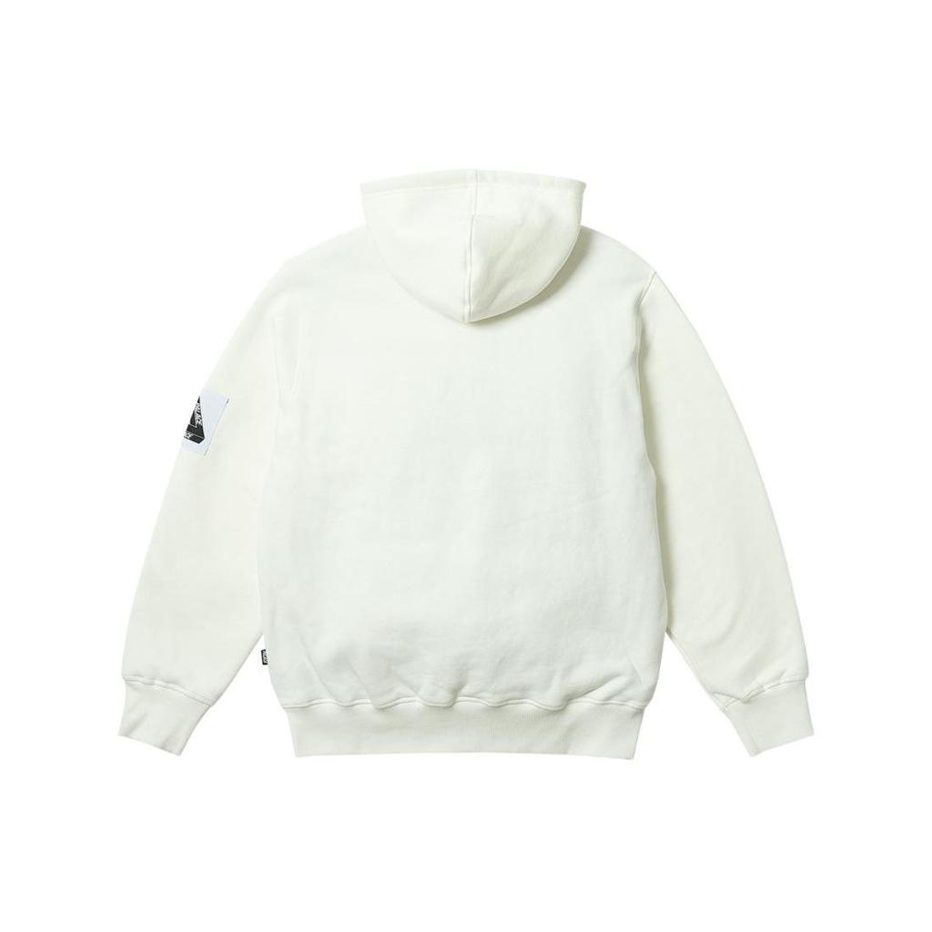 Palace Двусторонний жилет с капюшоном, мягкие белые топы унисекс P26CS048