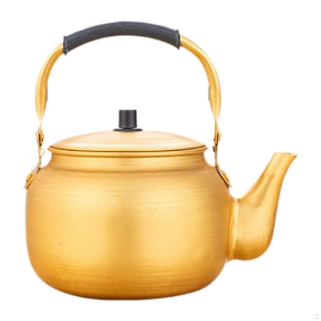 Aluminum Boil Water Kettle Korean Rice Wine Pot Lightweight Portable Tea Kettles Stovetop for