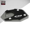 Motorcycle Accessorie CNC Aluminum Side Stand Enlarger Plate Kickstand Enlarge Extension For Honda CB650R 2018