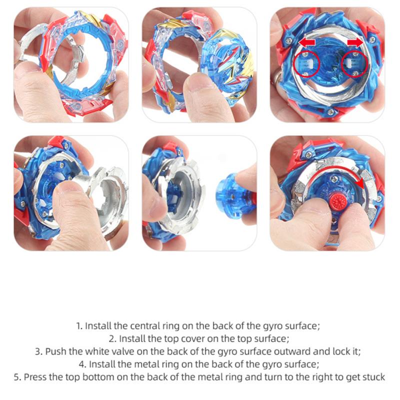 Mq/b-193 Battle Gyro Toy Высокопроизводительные волчки для детей Мальчики Рождественский подарок на день рождения (без