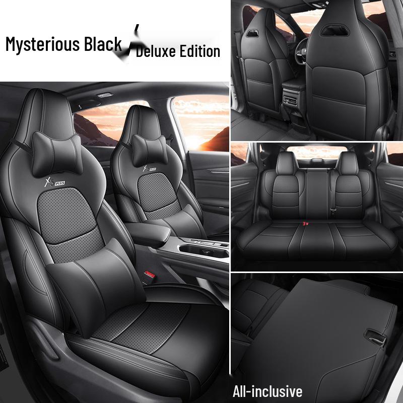 Changan X5PLUS Подушка на сиденье автомобиля из натуральной кожи - Универсальная, Всесезонная, Чехол на сиденье с полной обшивкой для 26 моделей