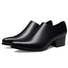 Обувь ручной работы из натуральной кожи Мужские мокасины Slip On Деловые повседневные туфли Классические туфли на высоком каблуке Туфли-оксфорды Мужские туфли на плоской подошве