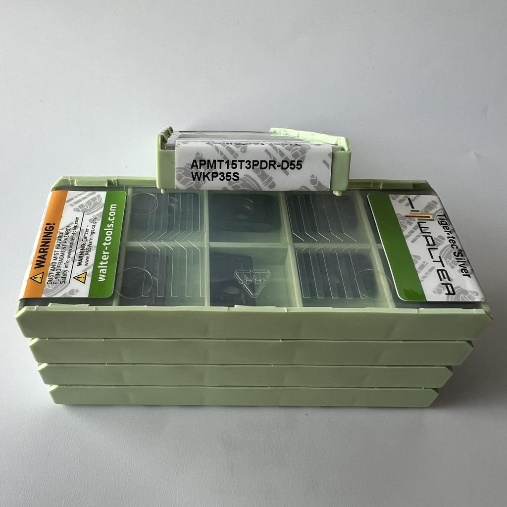 WALTER / APMT15T3PDR-D55 WKP35S / Carbide CNC Blade 10 Pcs