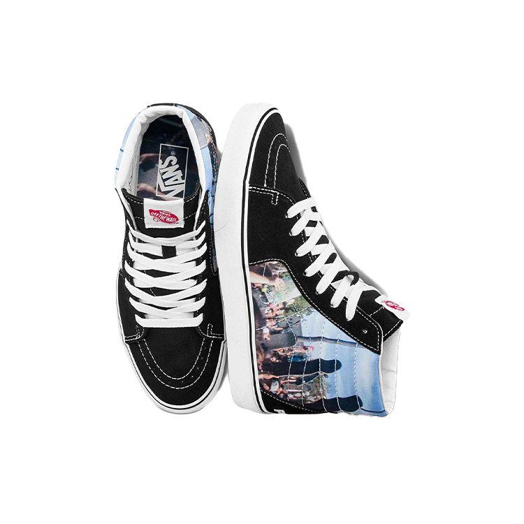 MOCA x Frances Stark x Vans Sk8-Hi Поэты на костре III, 2015 Унисекс Кроссовки Черные VN0A5KRHA55