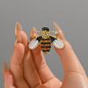 Cute Rhinestone Bee Brooch Women Party Accessories Insect Pearl Corsage Brooches Cardigan Suit Clothing Accessories Gift