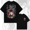 Japanese Anime Full-time Hunter 100% Cotton Short-sleeved T-shirt Men and Women's Summer Fashion Brand Short-sleeved Top