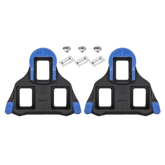 2Pcs/Set Bicycle Cycling Shoes Pedal Cleat Compatible for SPD SH10 SH11 SH12 0/2/6 Degrees Road Bike Self-locking Clipless Pedal Replacement