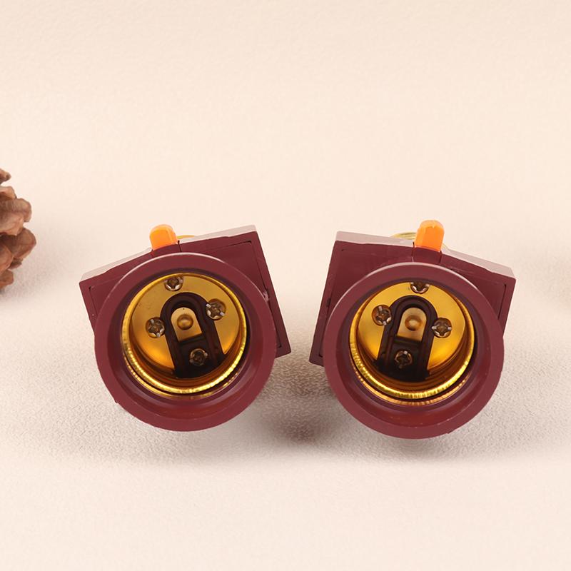 1 шт. E27 с розеткой с двойным винтом, многоцелевая розетка, держатель лампы, вилка, цоколь лампы, аксессуары для освещения