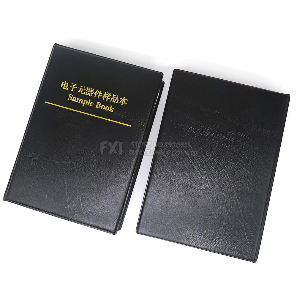 170 номиналов 4250 шт. 8500 шт. SMD Резистор 1% 0 Ом ~ 10 МОм 0201 0402 0603 0805 1206 Книга образцов Набор ассорти резисторов Резисторы