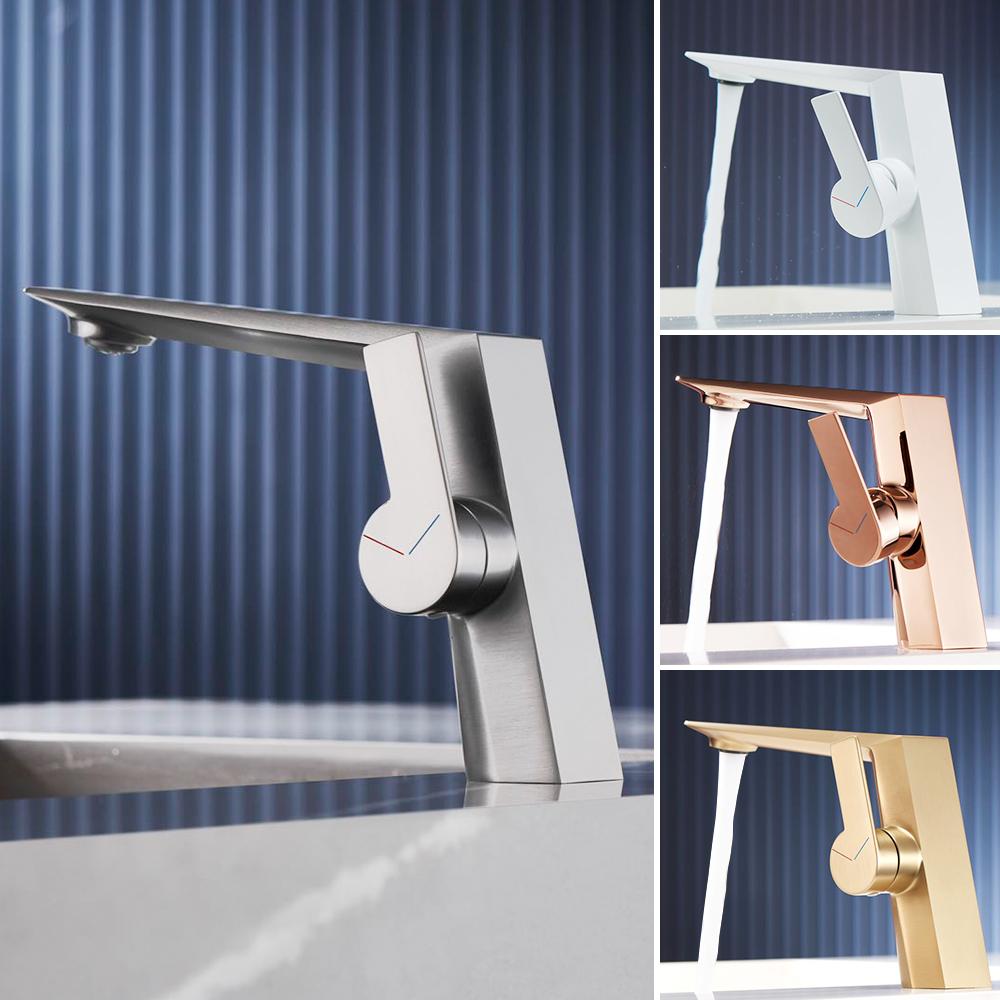 Basin Faucet Chrome Torneiras Bathroom Sink Faucet Single Handle Hole Faucet Basin Taps Hot Cold Mixer Tap Crane 855938