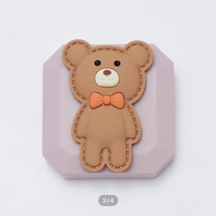 Кукольный футляр для линз медведь