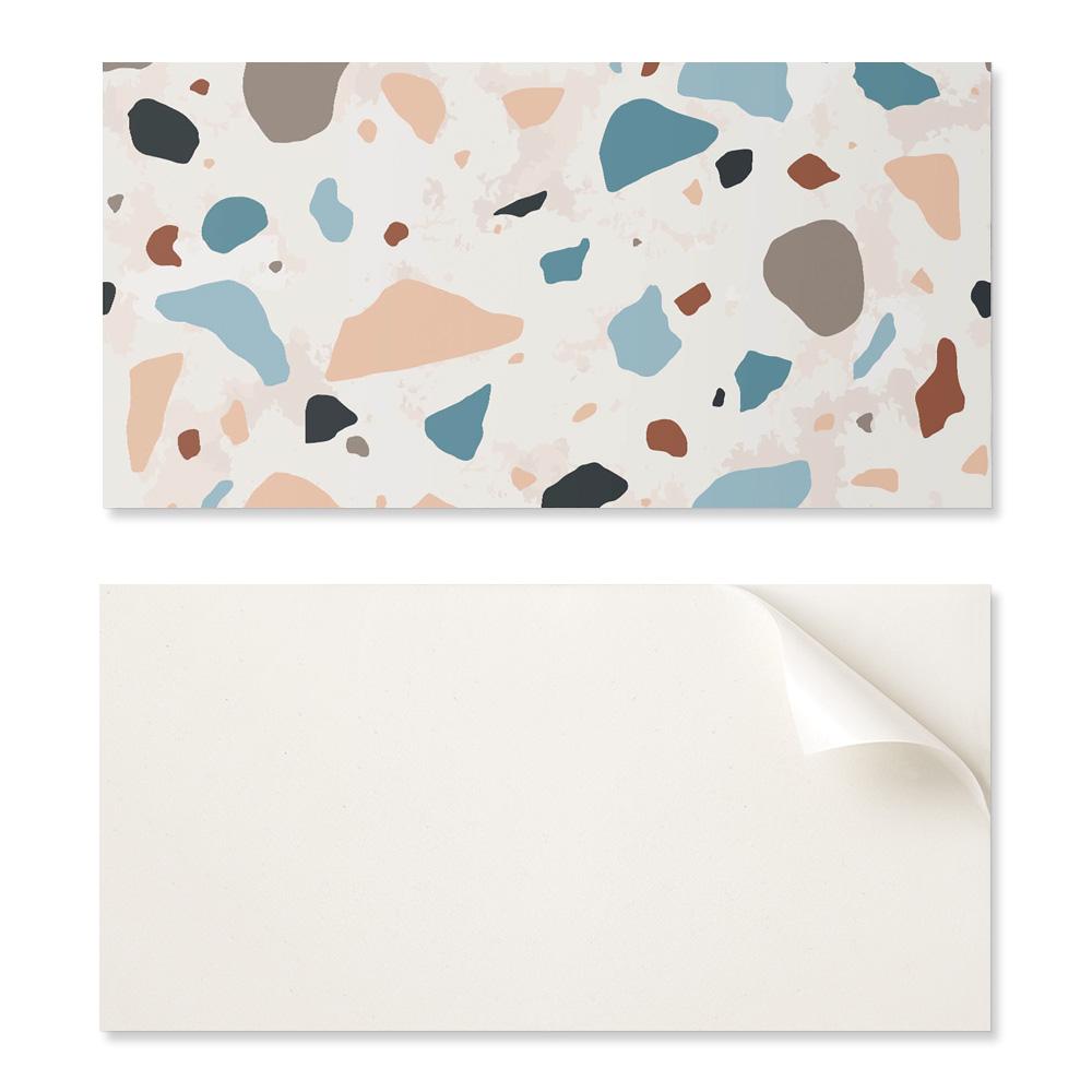 Panel Winylowy Z Wzorem Do Salonu Samoprzylepny 120X60 Cm Wzór Z Fragmentami Kamieni
