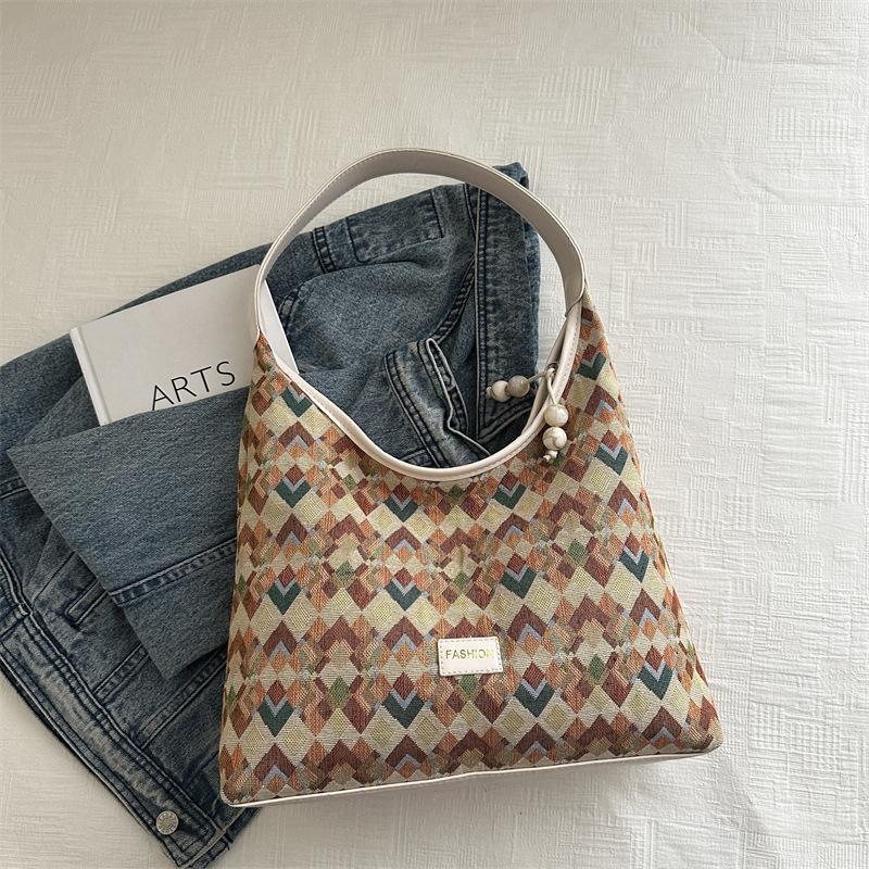 Персонализированная и Модная Сумка через Плечо Большой Вместимости для Поездок на Работу, Новая Повседневная Сумка для Занятий для Студентов Колледжа, Сумка-тоут