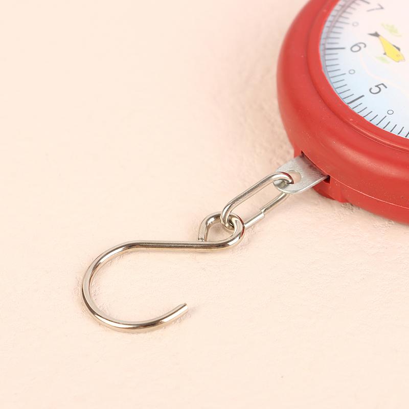 Portable Fish Scale 10Kg Hook Hanging Scales Mini Spring Scale For Fishing Shopping Travel Weighing Luggage Scales
