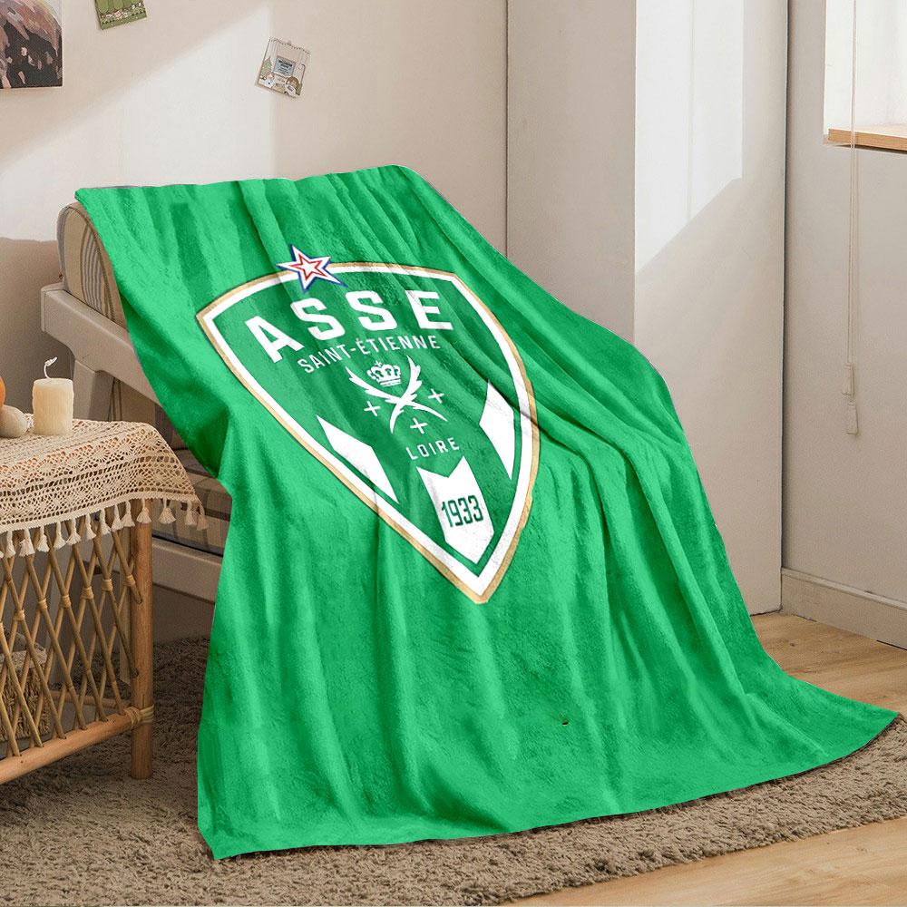 Green ASSE Logo Blanket for all seasons blanket lunch break throw gift