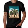 Elephant Trees Clouds TShirt anime t shirts for Unisex Unisex t shirts cotton TShirt