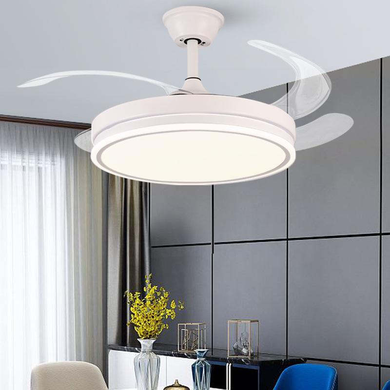 Minimalist Ceiling Fan Light for Bedroom and Living Room