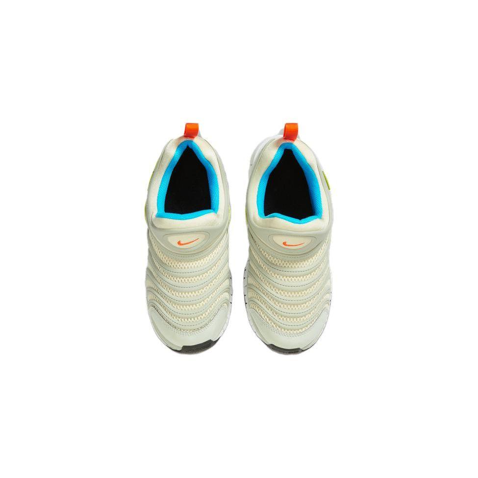 Nike Dynamo Free PS Удобные уличные амортизирующие низкие детские повседневные кроссовки Детские кроссовки Серебристо-зеленые FN3690-180