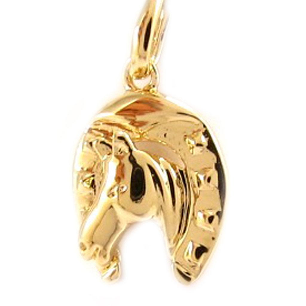 Les Trésors De Lily [L4389] - Позолоченный кулон «Подкова»