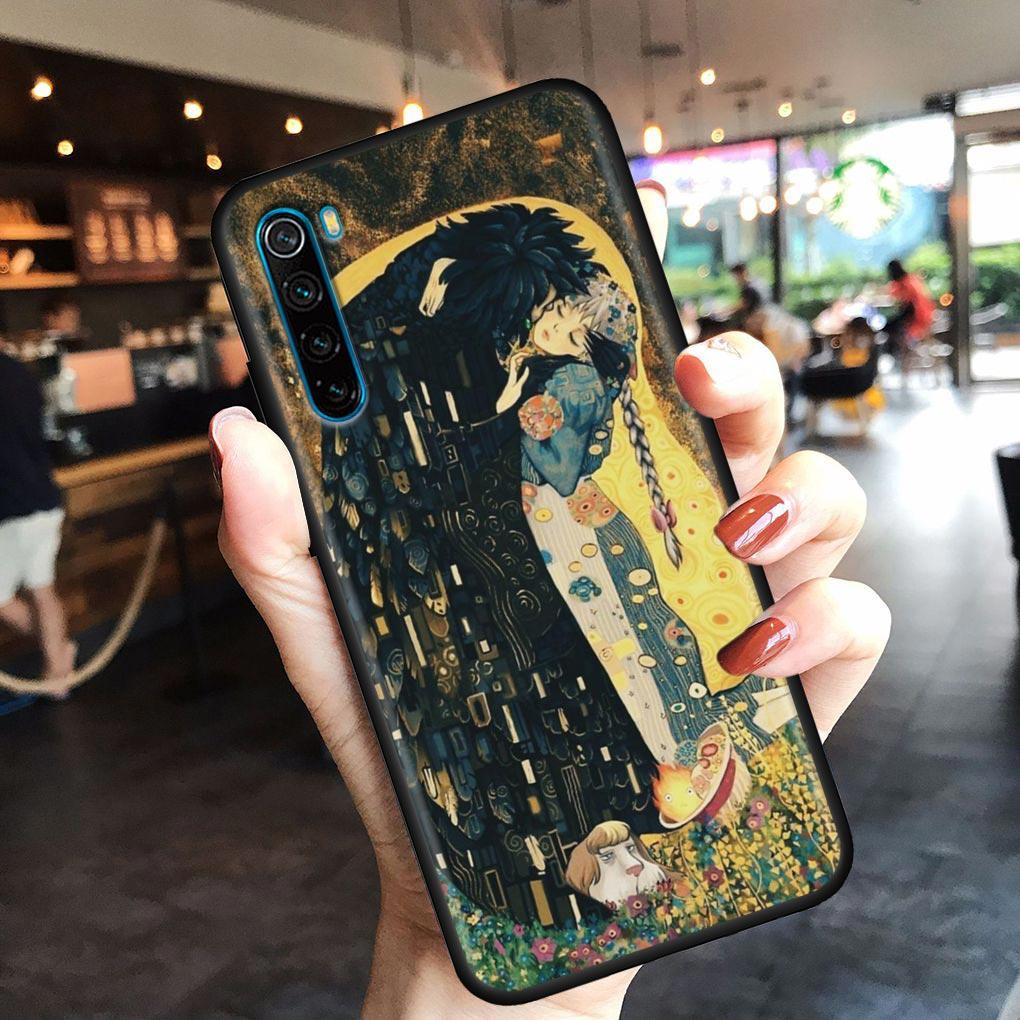 Миядзаки Хаяо аниме «Ходячий замок Хаула» чехол для телефона для Xiaomi Redmi 9 9C NFC 9T 10 10C 6 8 A K40 K50 Pro Plus мягкие чехлы