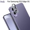 For Samsung Galaxy S25 Edge 5G Glass IMAK High Definition Integrated Glass Lens Film Black Eye Design