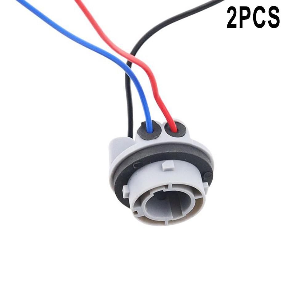 2PCS 1157 патрон для лампы BAY15D гнездо P21/5W адаптер гнездо для стоп-сигнала