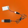 Зарядное устройство USB для литий-ионного аккумулятора 3,7 В для выхода DC 3,7 В 500 мА
