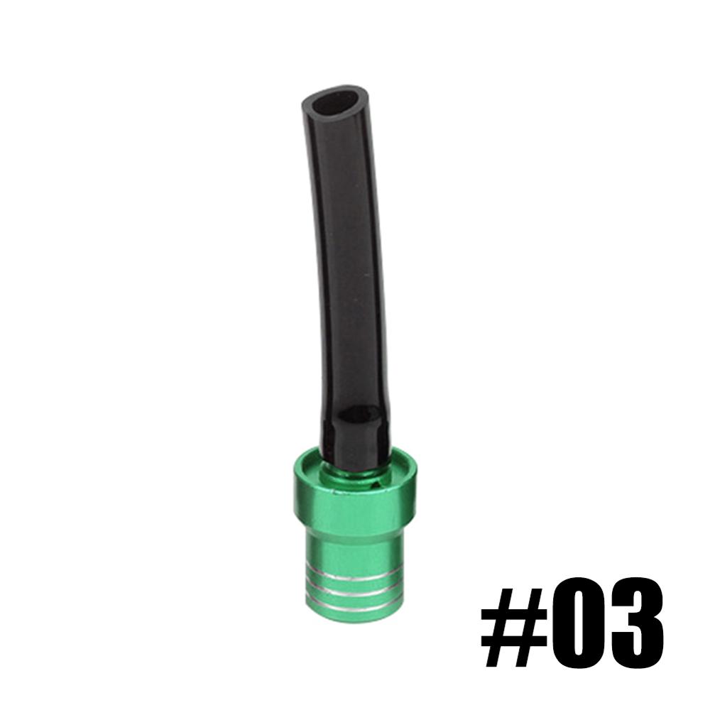 Универсальный мотоцикл ATV крышка топливного бака вентиляционная трубка сапун внедорожный мотоцикл цветной топливный бак дышащая крышка