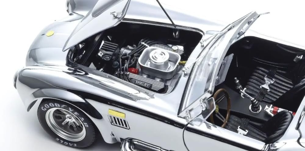 Kyosho Original Shelby Cobra 427 Completed Product 1/18 S/C (Chrome)