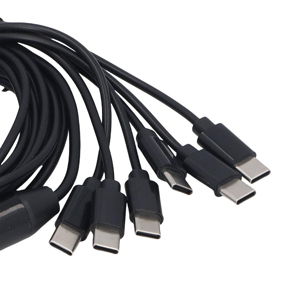 Fast Charging USB C Splitter Cable Plug and Play USB C Multi Charging Cable For Tablets