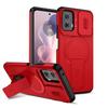 Бронированный чехол Funda для Motorola Moto G Play Stylus Power Edge 2026 2026 Чехол со шторкой для защиты объектива камеры Чехол с поддержкой беспроводной зарядки