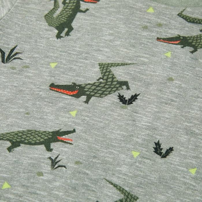 T-shirt pour enfants mélange kaki clair 92/104/116/128/140